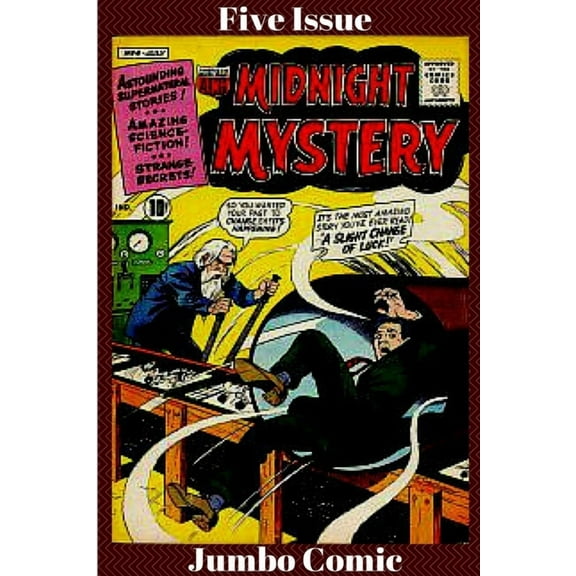 Midnight Mystery Five Issue Jumbo Comic, (Paperback)