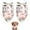Fairy Princess Mushroom, variant on Dog Bandana 2 Pack,Fairy Princess Mushroom Pattern Bandanas for Dogs,Cat Bandana,Small/ Large Dog Bandana 2 Size,Dog Bandanas