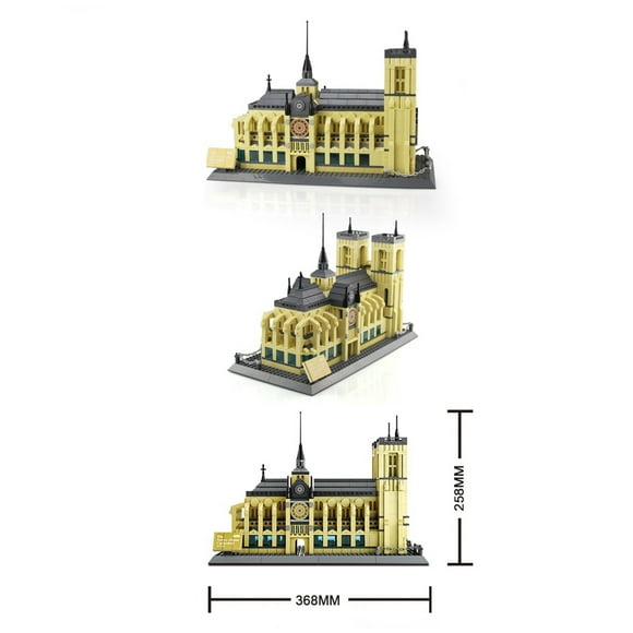 Wange Notre Dame Cathedral 1380 Pieces
