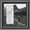thumbnail image 3 of Coal Miner's Prayer Picture Frame, Coal Mining Gifts, Miner's Decor, 10x10 8592, 3 of 6