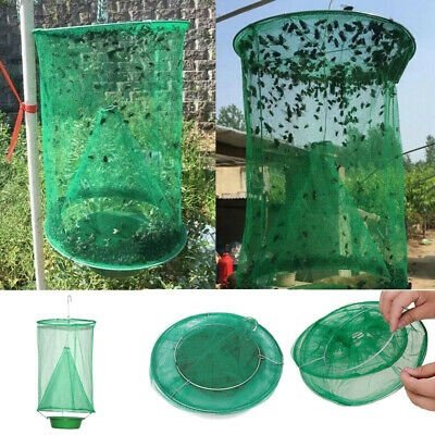 1pc The Ranch Fly Trap - Outdoor Fly Trap - Killer Bug Cage Net Perfect ...
