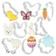 thumbnail image 2 of Cortadores de galletas Stamper 8 Piezas Forma Fondant Molde Acero Inoxidable Herramientas DIY Patrones Múltiples Patrones Dough Galletas Hornear Partes temáticos Kits de Pascua sidaley HA028193-01, 2 of 7