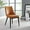 Tan, variant on Modway Viscount Vegan Leather Dining Chair in Tan