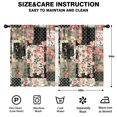 thumbnail image 2 of Blackout Kids Curtains,Pioneer Flower Childrens Insulated Curtains Set Of 2,Bedroom Essentials,Toddler Room Decor 42x54in(106x137cm), 2 of 4