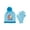 Blue, variant on My Little Pony Beanie Hat and Mittens Set (Little Girls)