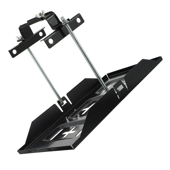 LULULION Battery Mounting Tray Stainless Steel DIY Enthusiasts 1 Sets for Marine Battery