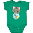 thumbnail image 3 of Inktastic Cute Cat, Little Cat, Kitty, Kitten, Fish Bowl Girls Baby Bodysuit, 3 of 5