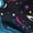 Cosmic Planet Galaxy, variant on Chririnla Orange Sunset Beach Palm Couple Hawaii Luau Party Outfit Trendy Vacation Clothes for His or Her Bodycon Ruched Long Dresses or Button Down Shirts for Men Husband Wife Match Set