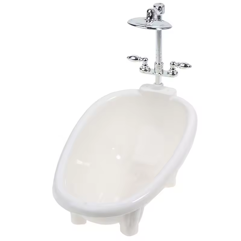 thumbnail image 2 of Mini bañera, muebles, accesorios de baño, juguetes para niños, 2 of 3