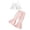 White, variant on Mercatoo Toddler Girls Sleeveless Stripe Sling Tops Plaid Printed Bell Bottoms Outfits Baby Girls Summer Beach Casual Set