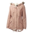 thumbnail image 2 of Hat and Beyond Women's Plush Lined Lightweight Anorak Jacket With Detachable Hood, 2 of 4