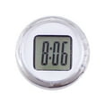 thumbnail image 3 of LeeQinersw Motorcycle Handlebar Mount Clock Compact Universal Auto Electronic Timepiece White, 3 of 9