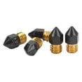 thumbnail image 1 of 3D Printer Hotend Nozzle Brass PTFE Coating for 1.75mm Filament High Temp Resistance Smooth Working, 1 of 7