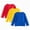 H137-Light Yellow, variant on 3 Pack Toddler Baby Girls Boys Long Sleeve Shirts Raglan Shirt Baseball Tee Cotton T-Shirts,Blue,6-7 Y