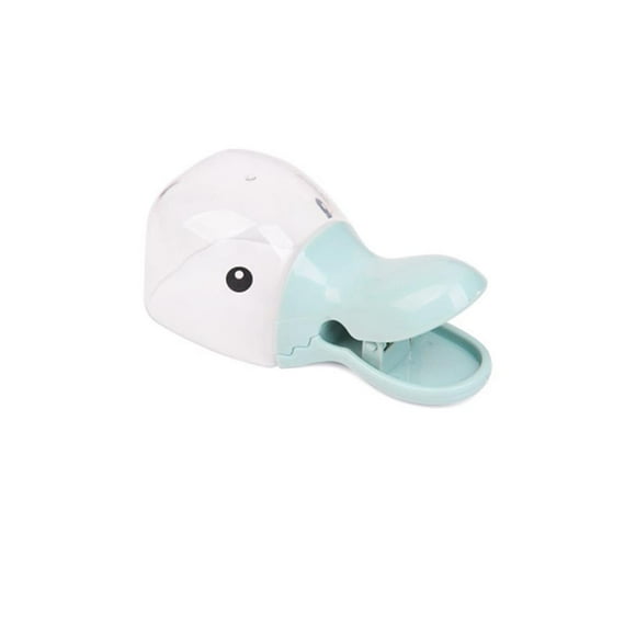 Toystoory Cuchara multifuncional de comida para mascotas de dibujos animados, pinzas de plástico para comida de perros y gatos con de pato Almacenamiento y organización del hogar Azul claro Toystoory HA026273-01