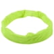 thumbnail image 5 of 3 diademas deportivas para hombres y mujeres, bandas antideslizantes para el cabello, bandas para la cabeza para correr para el ejercicio deportivo, verde fluorescente, 5 of 7
