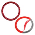 thumbnail image 4 of Engine Start Ring,Carbon Fiber Engine Start Engine Start Frame Car Interior Decoration Modern Innovation, 4 of 8