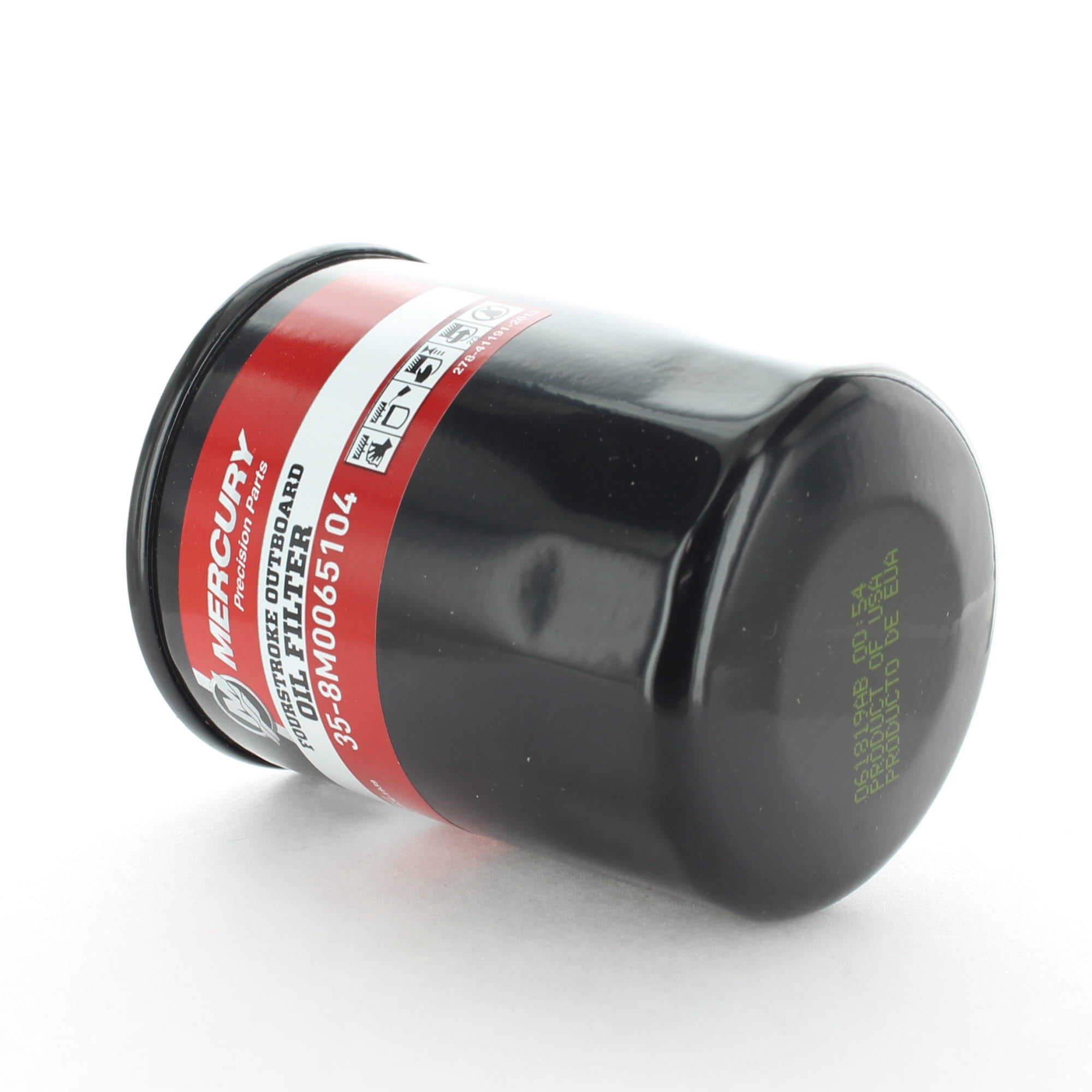 Mercury 8M0162829 Oil Filter for Select Mercury and Mariner 25-115hp FourStroke Outboards