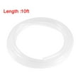 thumbnail image 5 of Uxcell 7mm ID 9mm OD 10ft Silicone Tubing Silicone Rubber Tube Air Hose Water Pipe Clear with Clamps, 5 of 5