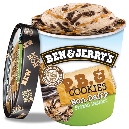 Ben & Jerry's P.B. and Cookies Non-Dairy Frozen Dessert, 16 oz by Ben & Jerry's Homemade, Inc.