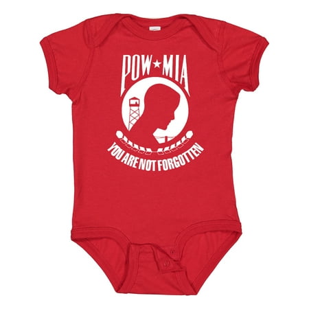 

Inktastic POW MIA White Gift Baby Boy or Baby Girl Bodysuit