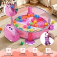 thumbnail image 7 of Babyeap Baby Play Gym Mat,Baby Play Activity Mat with 5 Detachable Toys and 30Ocean Ball,Newborn Infant Baby Essentials Gift,Pink, 7 of 7
