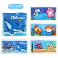 thumbnail image 3 of DPTALR Children's Cloth Book Baby Hand Puppet Cloth Toy Cloth Education Book, 3 of 3
