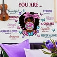 thumbnail image 5 of Wall Decals for Girls Toddler Bedroom,Black Girl Magic Inspirational Quotes Wall Stickers,Motivational Saying African American Girls Wallpaper for Baby Bedroom Room Wall Decor Decoration, 5 of 8