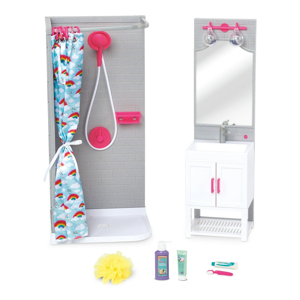 My Life As Bathroom Doll Play Set for 18” Dolls
