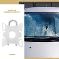 thumbnail image 3 of GOOHOCHY 5Pcs White Plastic Vehicle Window Slider Buckles Durable Car Glass Adjustment Accessories, 3 of 8