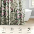 thumbnail image 3 of 4 Pcs Bathroom Sets with Shower Curtain and Rugs, Car Kids Funny Construction, Bathroom Decor Truck Cute Vehicle Tractor Shower Curtain Sets for Bathroom Decor, 3 of 4