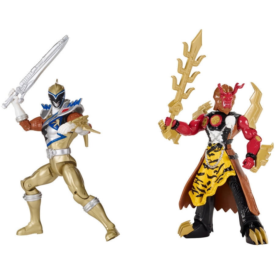 Power Rangers - Dino Charge Gold Ranger vs Fury - Walmart.com