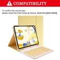 thumbnail image 2 of Keyboard Case Wireless Keyboard Cover with Pencil Holder Keyboard Case for Air4/10.9 [2021/2020]1064, 2 of 5