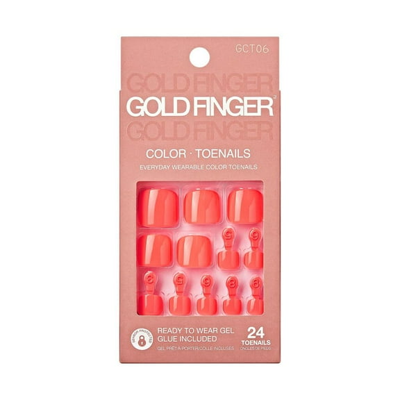 Gold Finger Solid Color Toenails - Story Lines [GCT06]