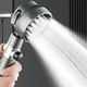 thumbnail image 1 of Cabezal de ducha, accesorios de baño, cabezal de ducha presurizado de tres bloques, boquilla de ducha de mano presurizada universal potente, filtro de ducha, grifo de ducha, cabezal de ducha, ducha de, 1 of 9