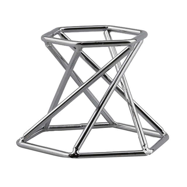 Exhibición Del Soporte de La Bola de La Lente de Cristal para Preciosa Del Espécimen Mineral - Plata Baoblaze soporte de exhibición mineral