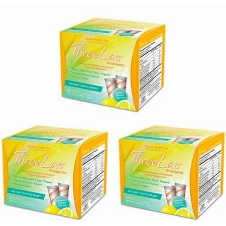 3 Pack - ThreeLac Probiotic for Candida - 3 Pack