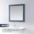thumbnail image 4 of Isla 36" Marble Countertop Single Vanity w/Mirror - Classic Blue, 4 of 10