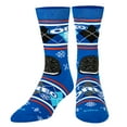 thumbnail image 2 of Cool Socks, Christmas Holiday Socks for Men, Fun Snack food Print, Oreo Cookies, 2 of 6