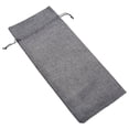 thumbnail image 1 of LYUMO 12pcs Simple Linen Fabric Wine Bag with Drawstring Champagne Decorative Cover , Gift Bag, Wine Drawstring Bag, 1 of 8