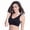 B03-1-black, variant on S-7XL Plus Size Thin Non-underwire Bra Zero Bondage Women's UnderwearSports Yoga Wireless Vest Seamless adjustable Brassiere