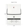 thumbnail image 3 of Eccotemp Luxe 1.85 GPM Portable Outdoor Tankless Water Heater, 3 of 12