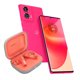 thumbnail image 1 of Smartphone Motorola Edge 50 Fusion 256GB Rosa 8GB Ram +Moto Buds, 1 of 4