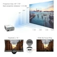 thumbnail image 6 of Vivimage C460 Mini Movie Projector, HD Video Projector 1080p Supported, Portable Home LCD Projector, 6 of 6