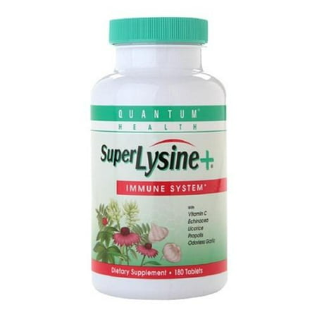 Quantum SuperLysine + système immunitaire comprimés 180 comprimés (Paquet de 2)