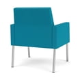 thumbnail image 5 of Lesro Mystic Lounge Reception Guest Chair in Teal, 5 of 5