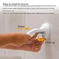 thumbnail image 6 of Suction Cup Shower Foot Rest No Punching Suction Cup Step Non-Slip Washing Foot Wear Shoe Pedals Holders for Bathroom, 6 of 6