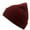 Red, variant on Men and Women's Knit Beanie, Solid Color Cuffed Winter Hat, Warm Wool Skull Cap for Skiing, Hiking, Mountaineering, Fishing and Outdoor Activities-Red