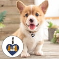 thumbnail image 3 of High Durability Pet ID Tag Rust-proof Metal, Double-Sided Engraved - Cat Dog Name Tag - Pet Supplies, 3 of 8