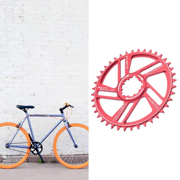 Plato Mountain Plato Piezas Redondas 32T / 34T / 36T / 38T / 40T / Rojo 40T Sharpla Plato de bicicleta
